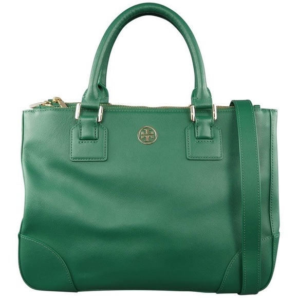 tory burch emerald green bag